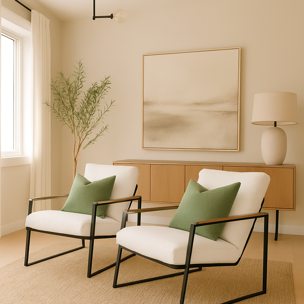 Sillón Metal Acacia